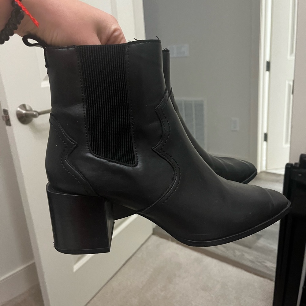 Zara booties black size 38